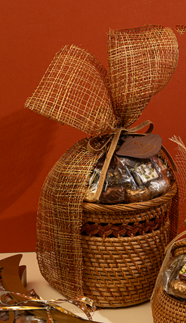 80002502 Wood Basket